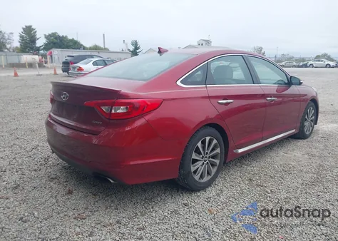 2016 Hyundai Sonata Sport из США, поврежденный, VIN 5NPE34AF1GH354503